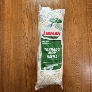 New Libman Mophead‎ Tornado Mop #2030 Cotton Blend